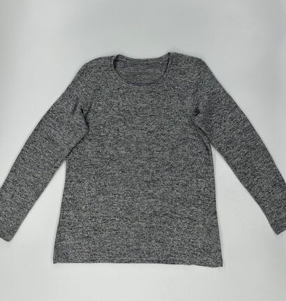 Stedman Lichtgrijs Dames T-Shirt lange mouw