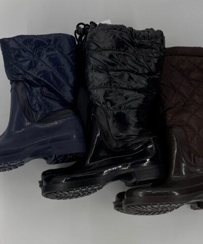 Regenlaarzen gevoerd verschillende kleuren Mix Mix 10x a Box