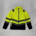 Regatta Fleece met Rits Geel-Marine
